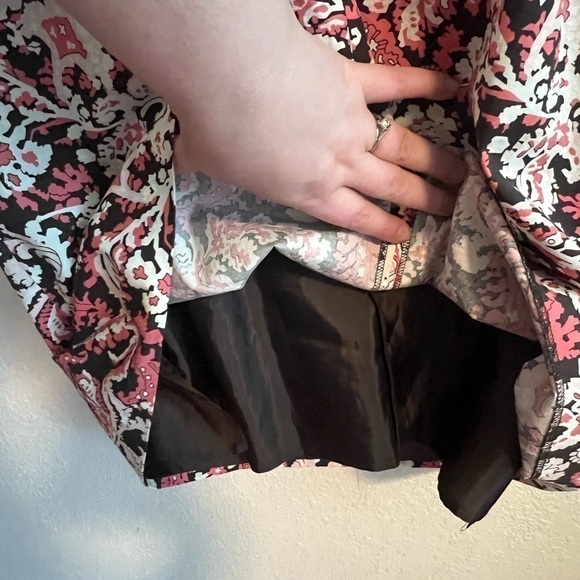 Pink and Brown Ann Taylor Loft Dress Size 8 - Picture 9 of 10